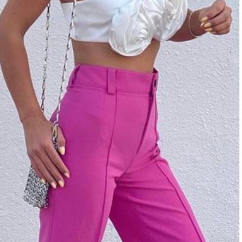 ZARA Full Length Francoise Pants